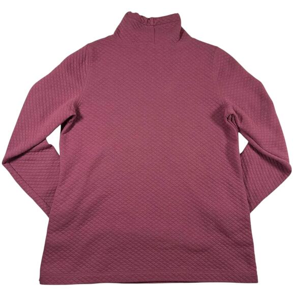 L.L. Bean - Button Slits - Women's Quilted Draw String Sweater - Size: Medium - Picture 2 of 8
